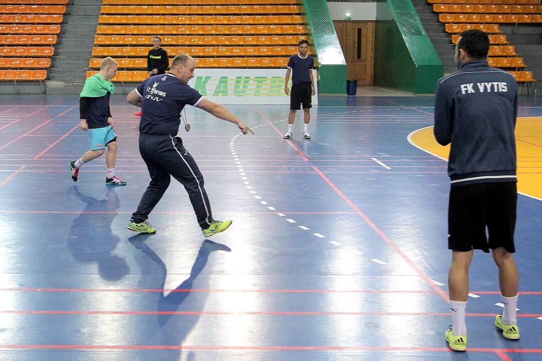 Kauno „Vytis“ rengiasi sekmadienio derbiui