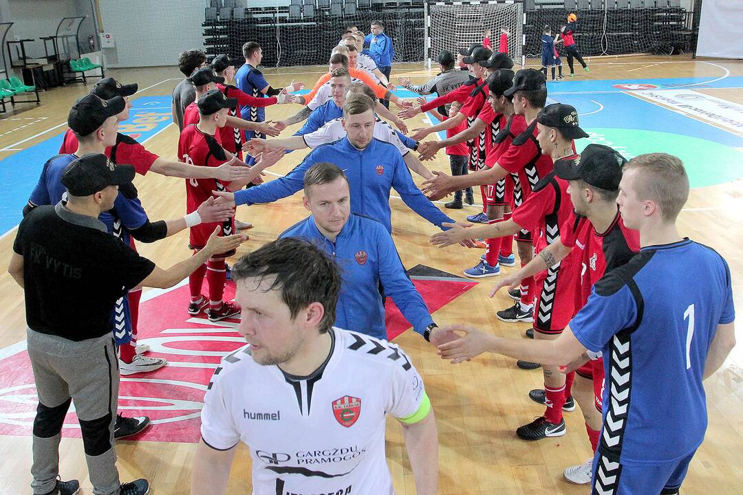 Futsalo A lygos finalas: „Vytis“ – Gargždų SC 6:2