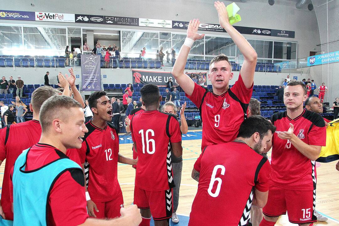 Futsalas. „Vytis“ – „Hovocubo“ 4:3