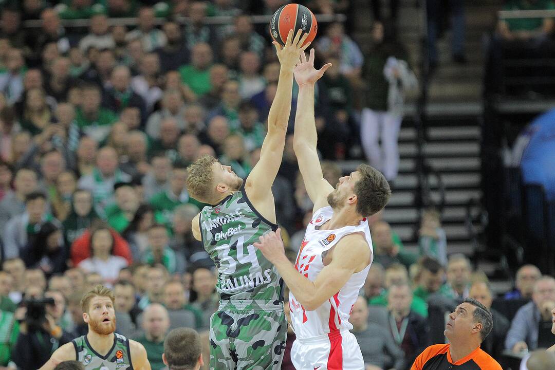 Eurolyga: „Žalgiris“ – „Crvena zvezda“ 59:61