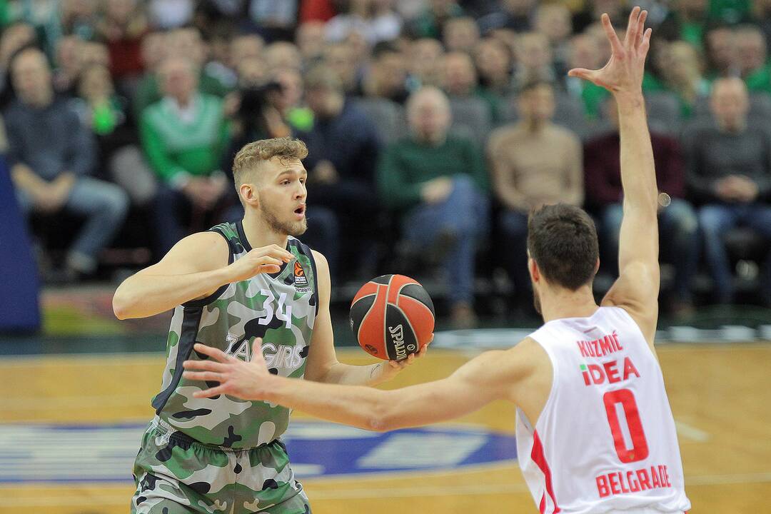 Eurolyga: „Žalgiris“ – „Crvena zvezda“ 59:61