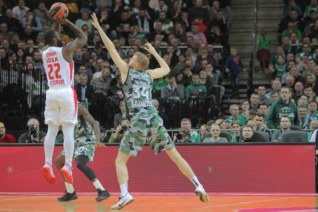 Eurolyga: „Žalgiris“ – „Crvena zvezda“ 59:61