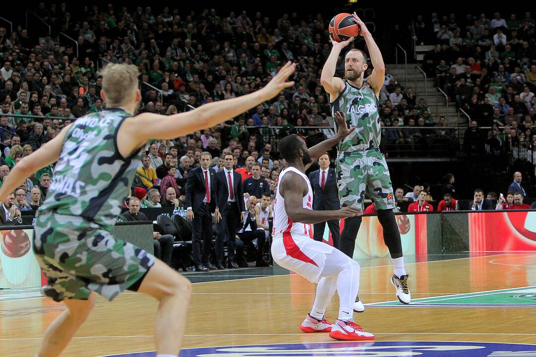 Eurolyga: „Žalgiris“ – „Crvena zvezda“ 59:61