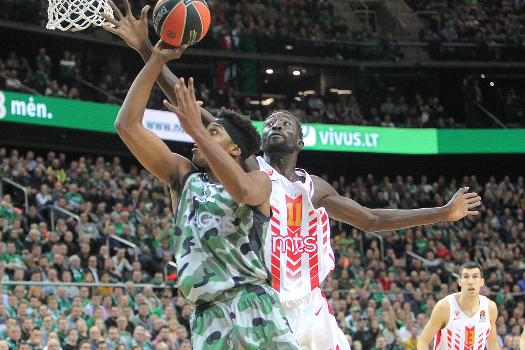 Eurolyga: „Žalgiris“ – „Crvena zvezda“ 59:61