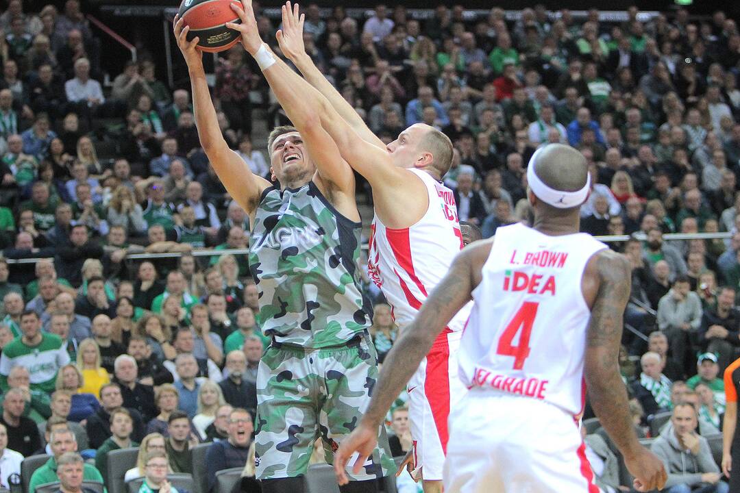 Eurolyga: „Žalgiris“ – „Crvena zvezda“ 59:61