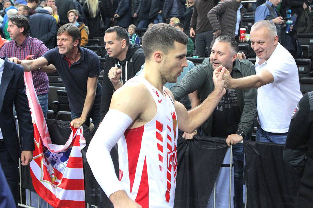 Eurolyga: „Žalgiris“ – „Crvena zvezda“ 59:61