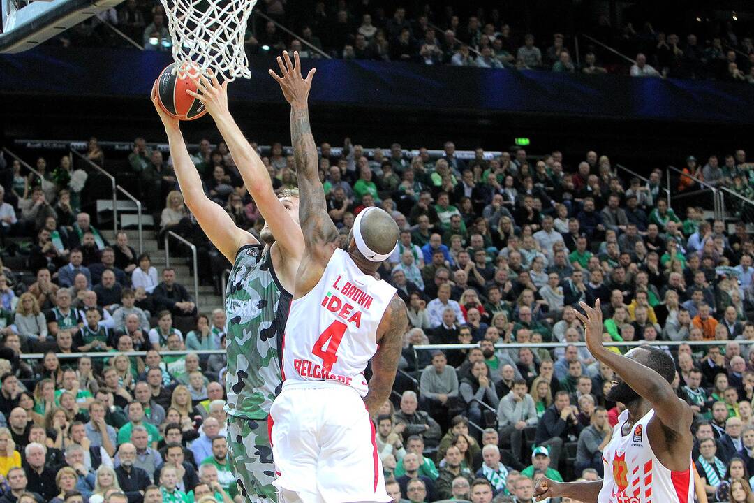 Eurolyga: „Žalgiris“ – „Crvena zvezda“ 59:61