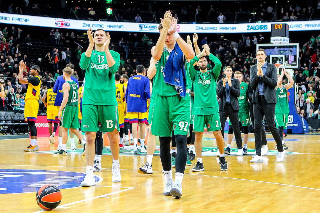Eurolyga: „Žalgiris“ – „Barcelona“ 86:93