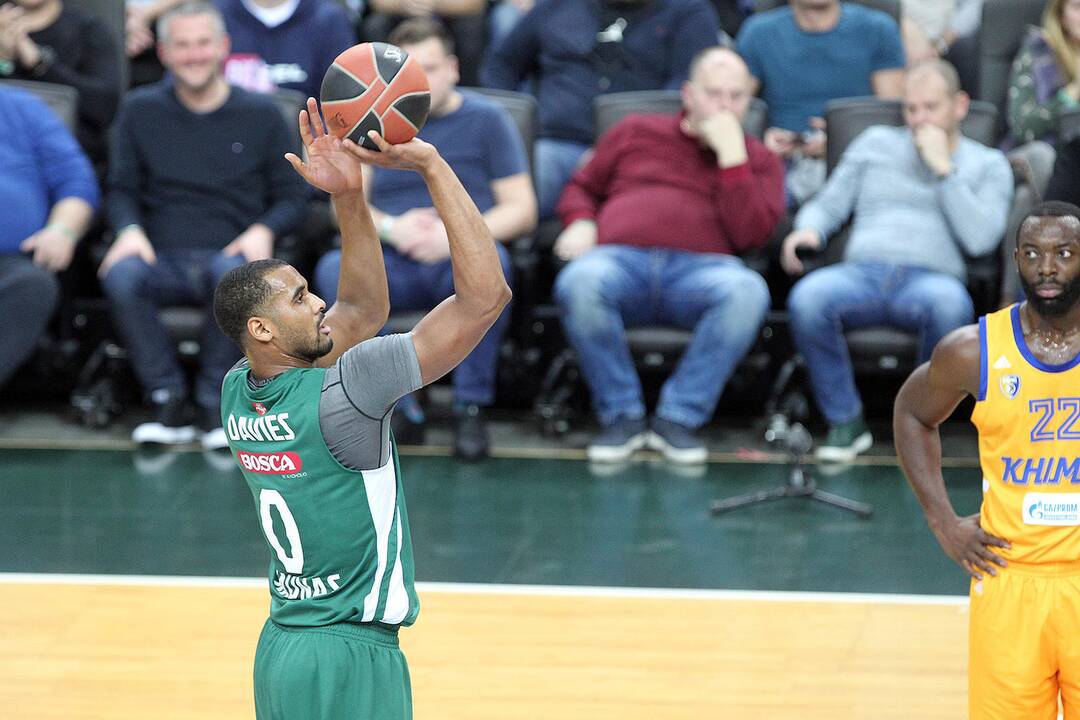 Eurolyga: „Žalgiris“ – „Chimki“ 83:84
