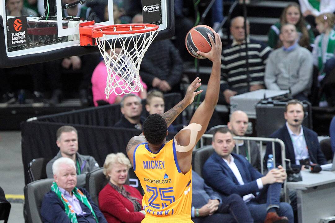 Eurolyga: „Žalgiris“ – „Chimki“ 83:84