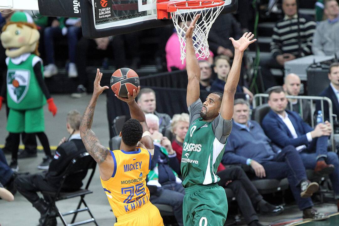 Eurolyga: „Žalgiris“ – „Chimki“ 83:84