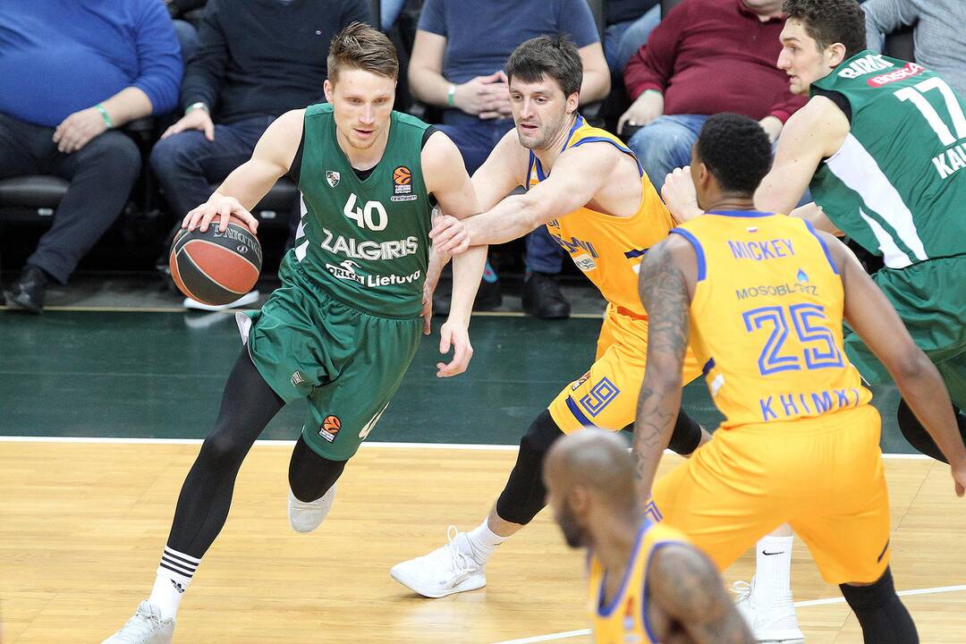 Eurolyga: „Žalgiris“ – „Chimki“ 83:84