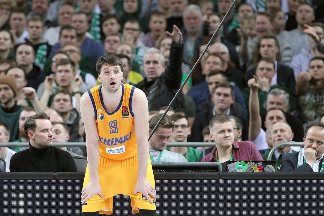 Eurolyga: „Žalgiris“ – „Chimki“ 83:84