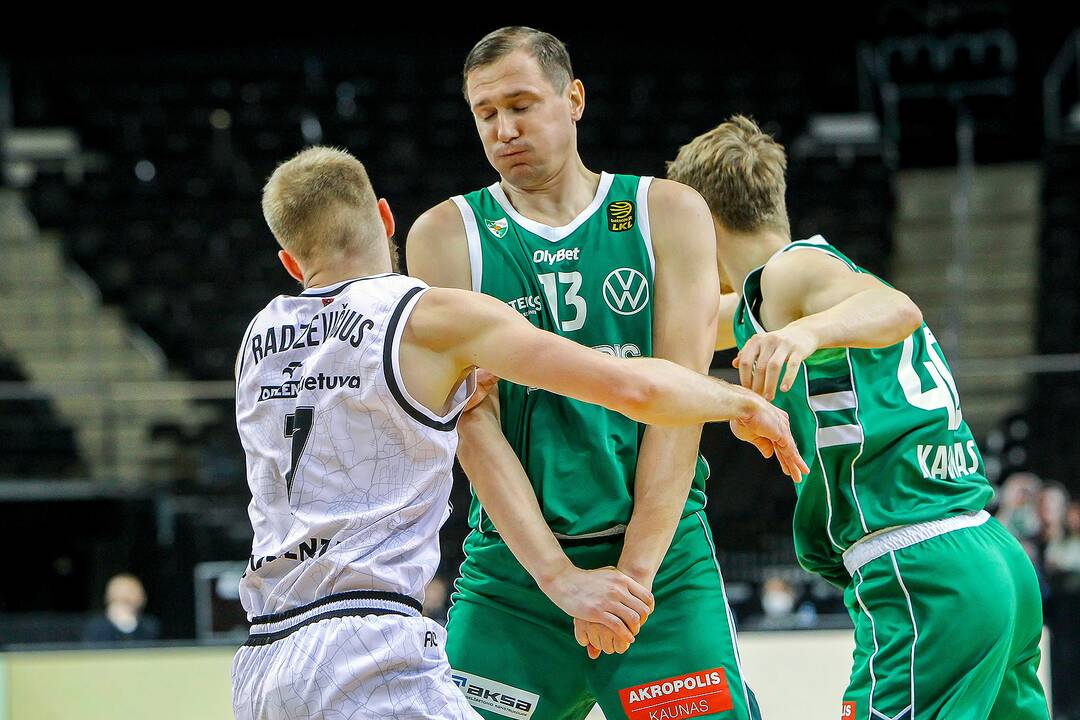 LKL: „Žalgiris“ – „Rytas“ 85:86