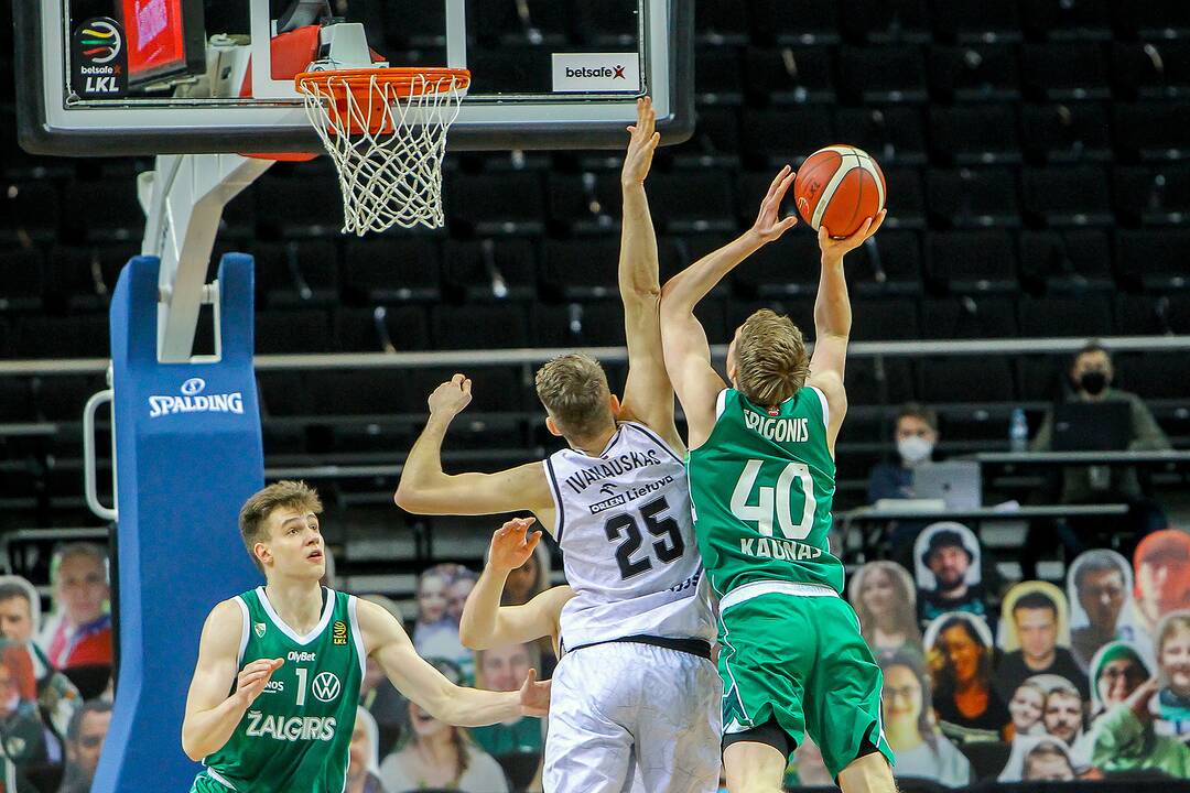 LKL: „Žalgiris“ – „Rytas“ 85:86
