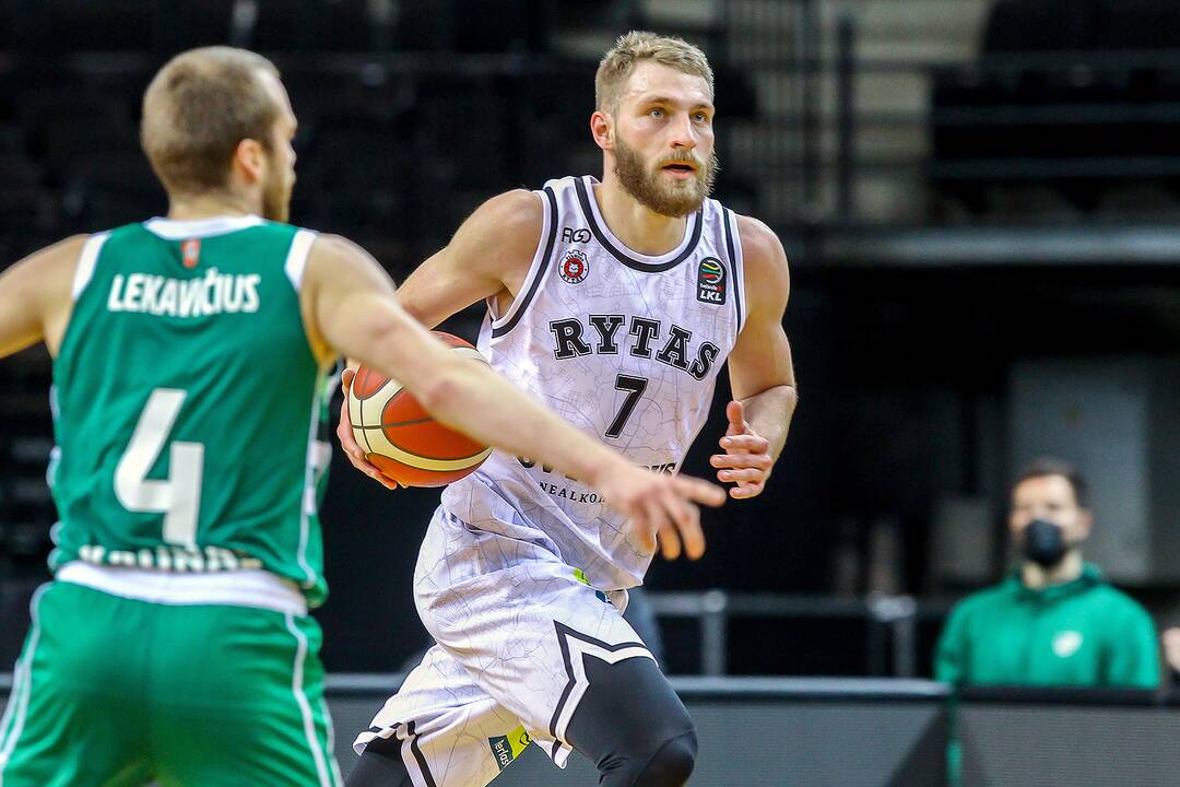 LKL: „Žalgiris“ – „Rytas“ 85:86