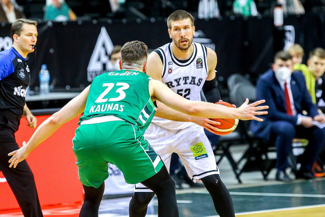 LKL: „Žalgiris“ – „Rytas“ 85:86