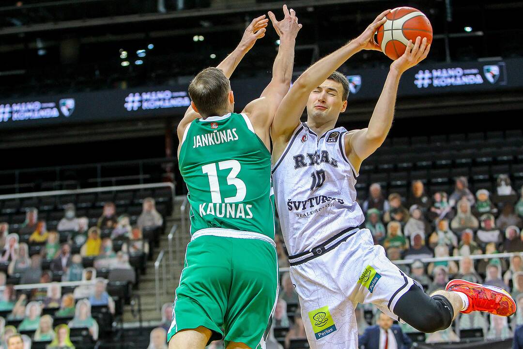 LKL: „Žalgiris“ – „Rytas“ 85:86