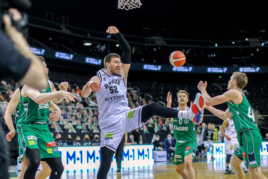 LKL: „Žalgiris“ – „Rytas“ 85:86