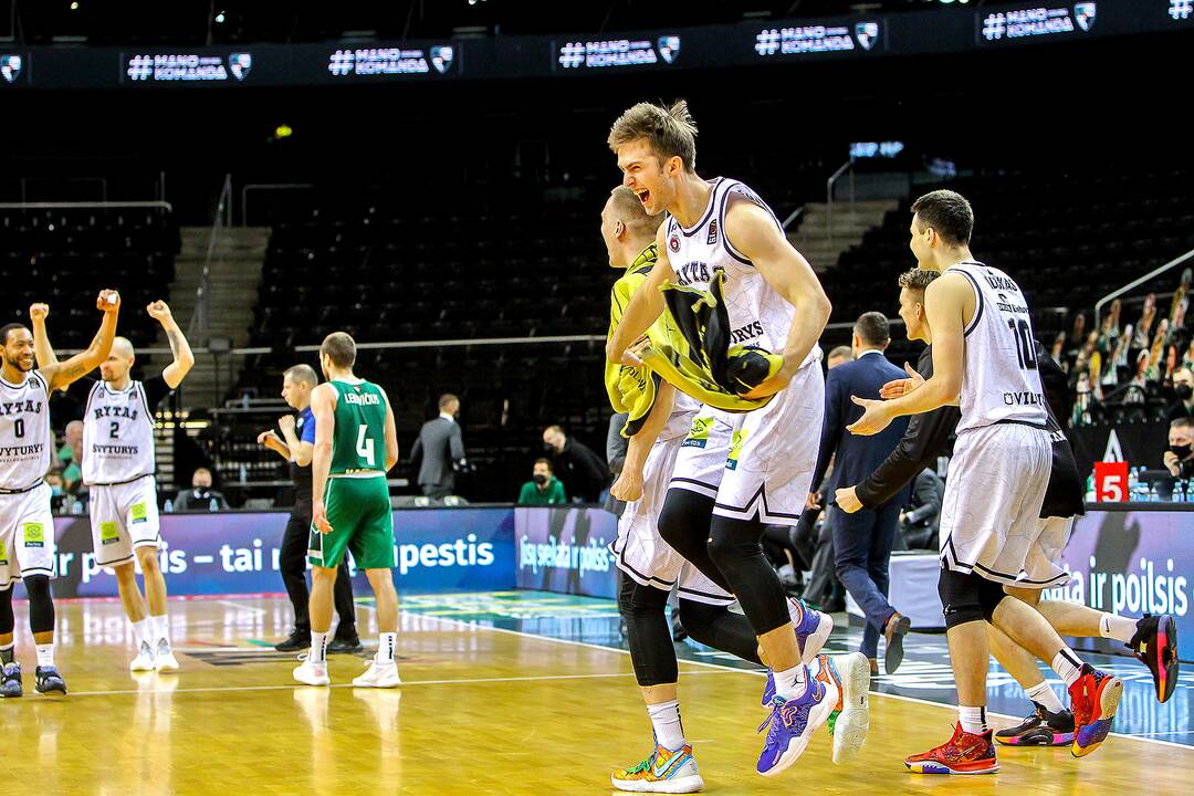 LKL: „Žalgiris“ – „Rytas“ 85:86