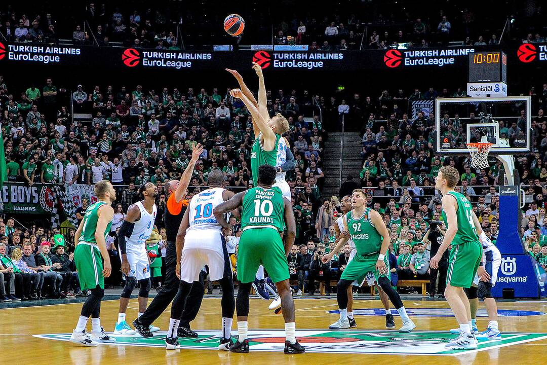 Eurolyga: „Žalgiris“ – „Zenit“ 70:82