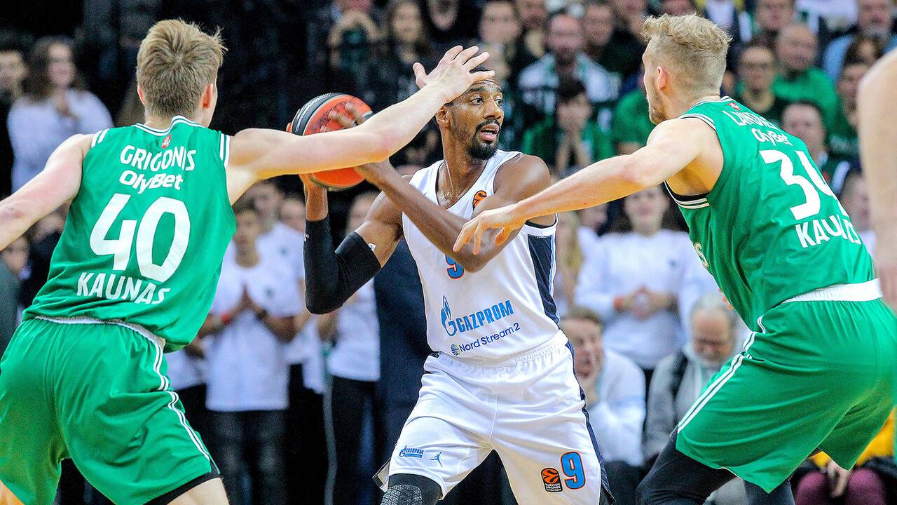 Eurolyga: „Žalgiris“ – „Zenit“ 70:82