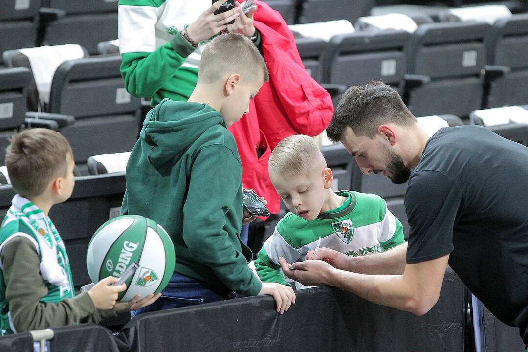 Eurolyga: „Žalgiris“ – „Budučnost“ 84:76