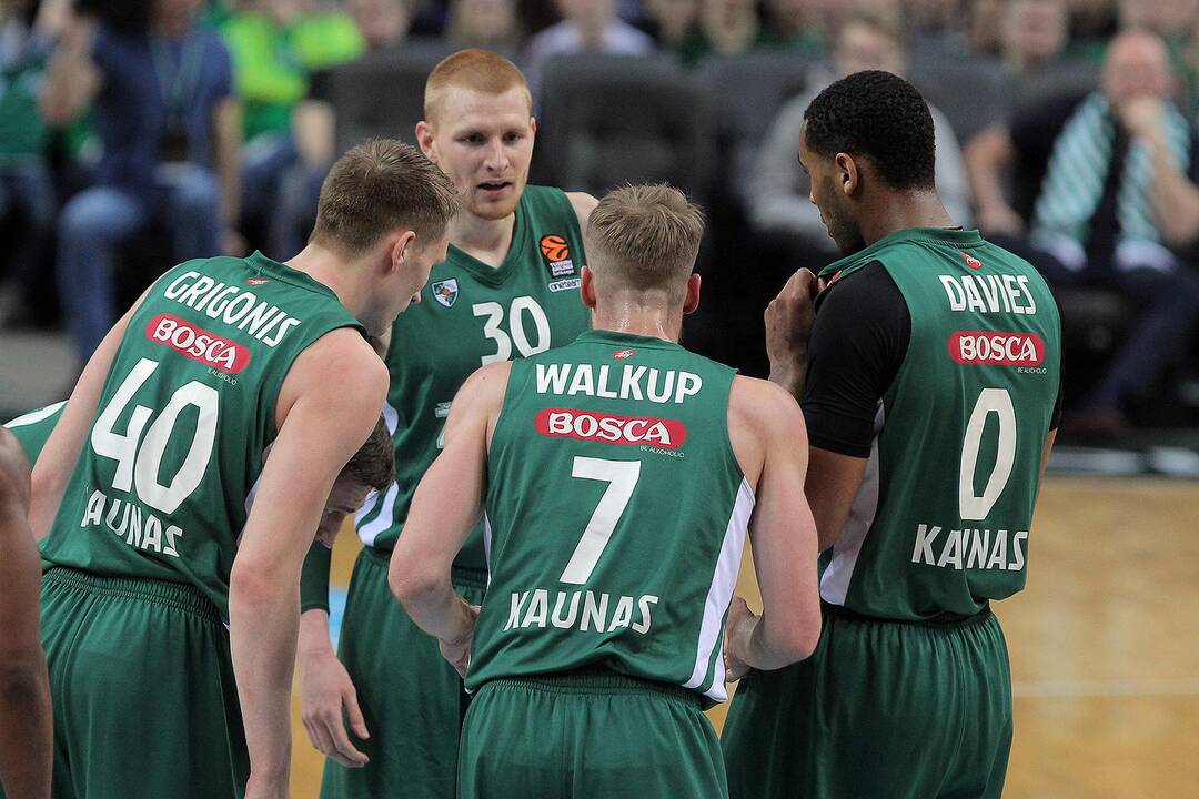 Eurolyga: „Žalgiris“ – „Budučnost“ 84:76