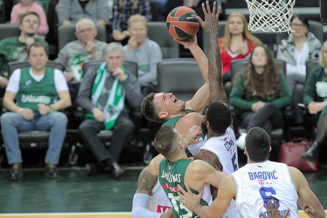 Eurolyga: „Žalgiris“ – „Budučnost“ 84:76