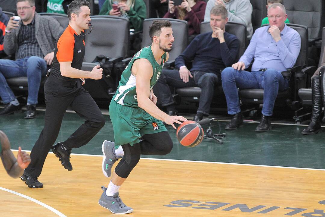 Eurolyga: „Žalgiris“ – „Budučnost“ 84:76