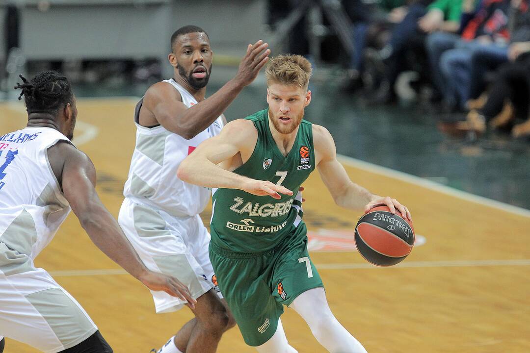 Eurolyga: „Žalgiris“ – „Budučnost“ 84:76