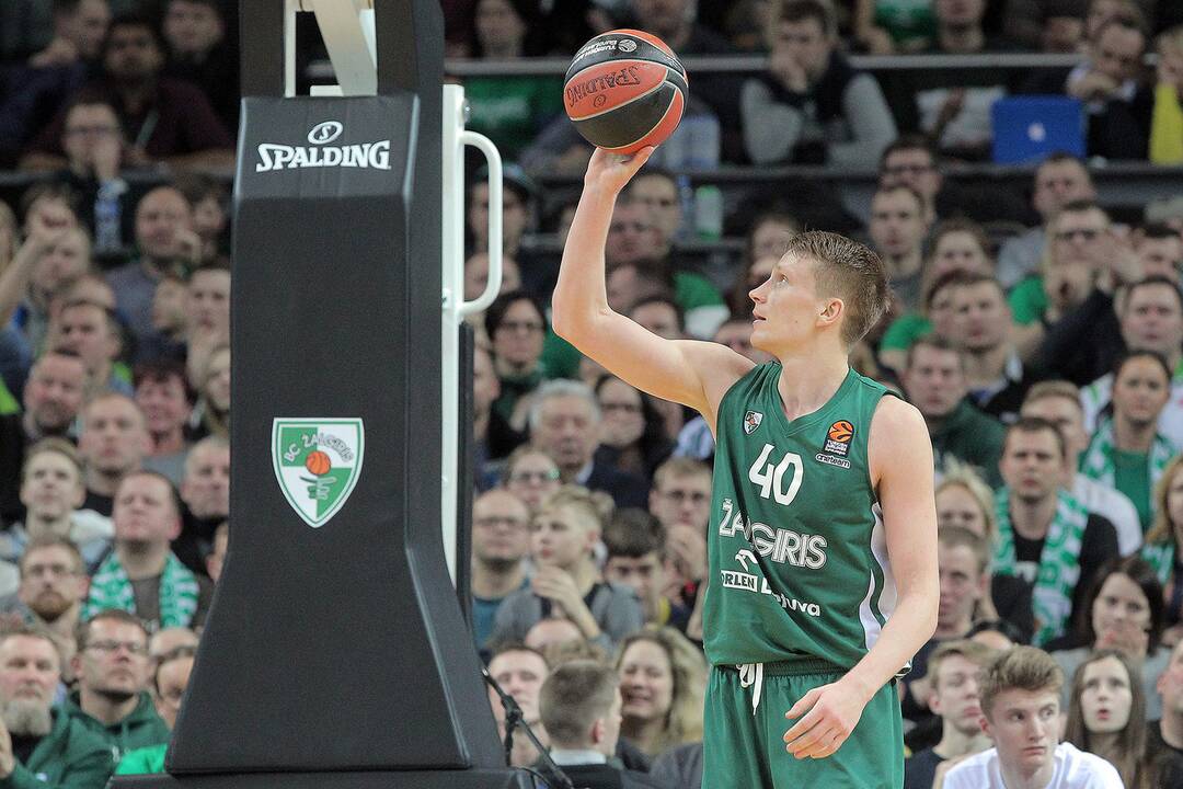 Eurolyga: „Žalgiris“ – „Budučnost“ 84:76
