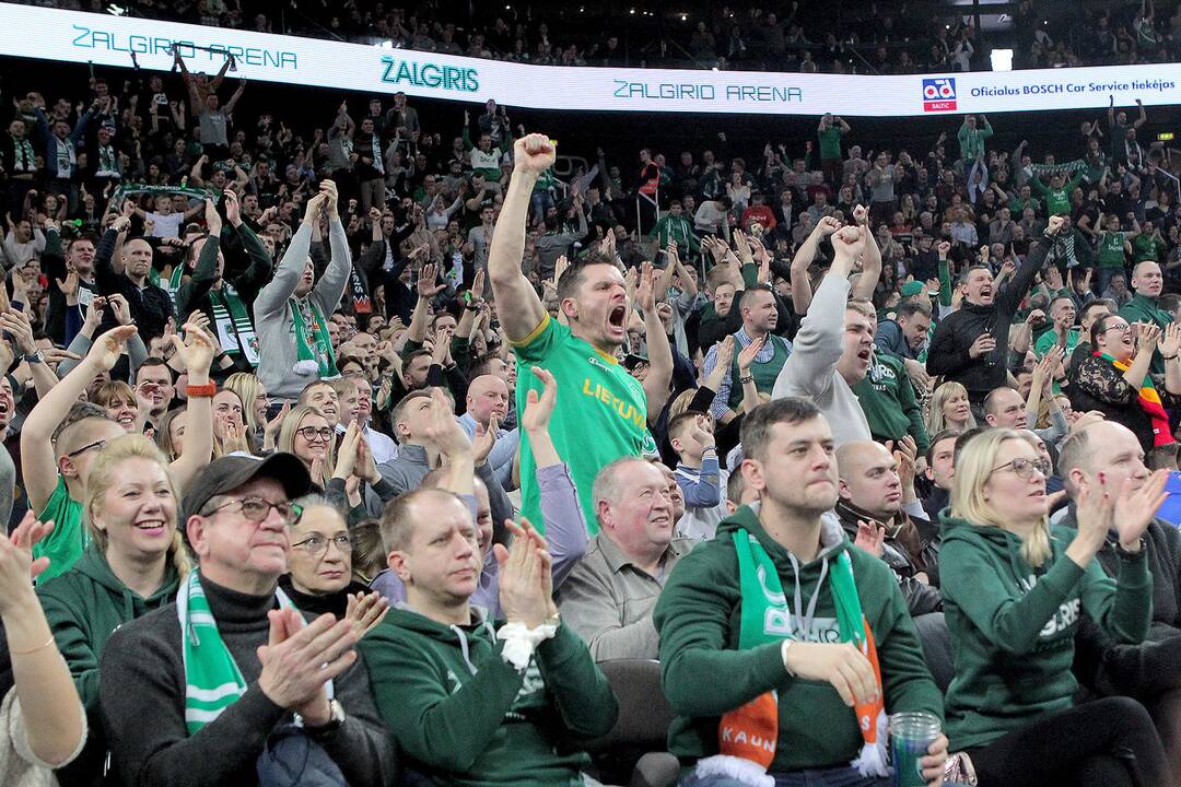 Eurolyga: „Žalgiris“ – „Budučnost“ 84:76