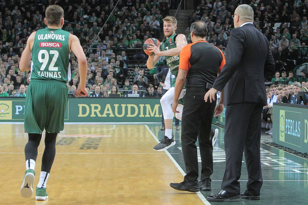 Eurolyga: „Žalgiris“ – „Budučnost“ 84:76