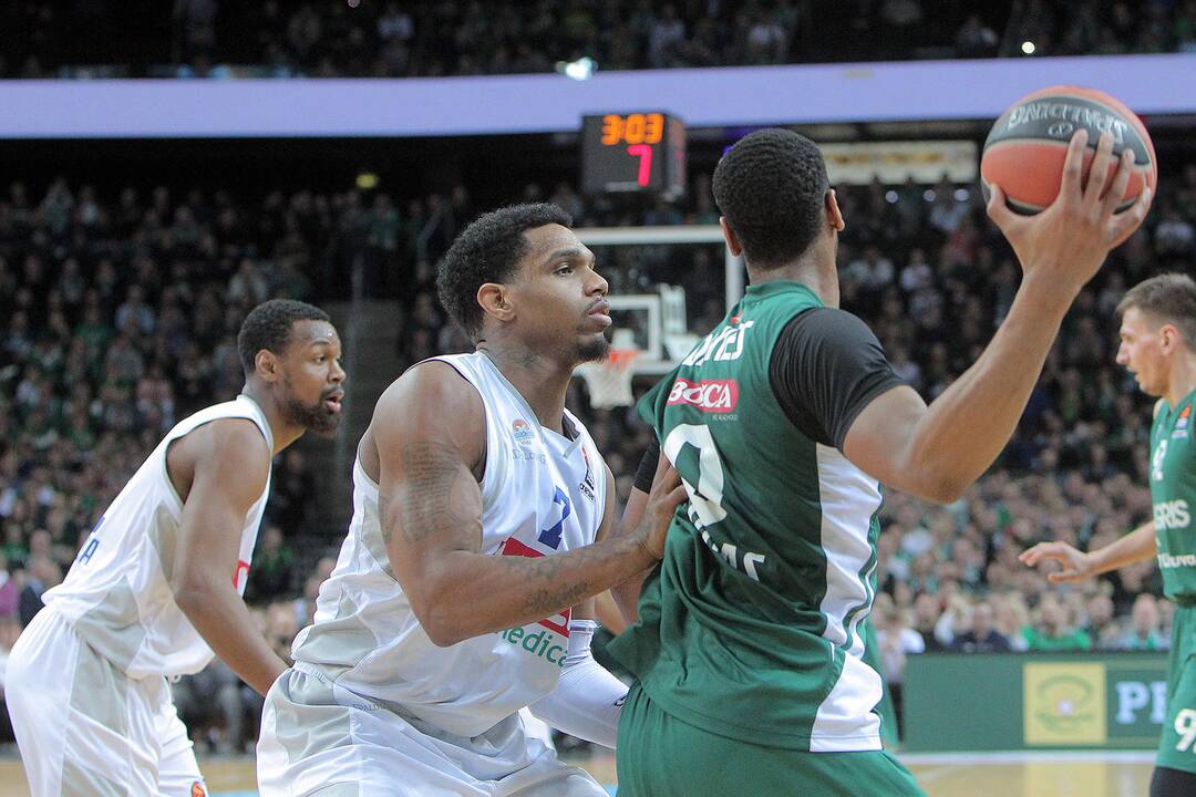 Eurolyga: „Žalgiris“ – „Budučnost“ 84:76