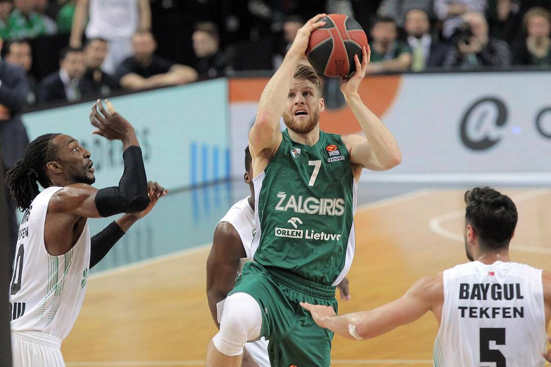Eurolyga: „Žalgiris“ – „Darussafaka“ 94:67