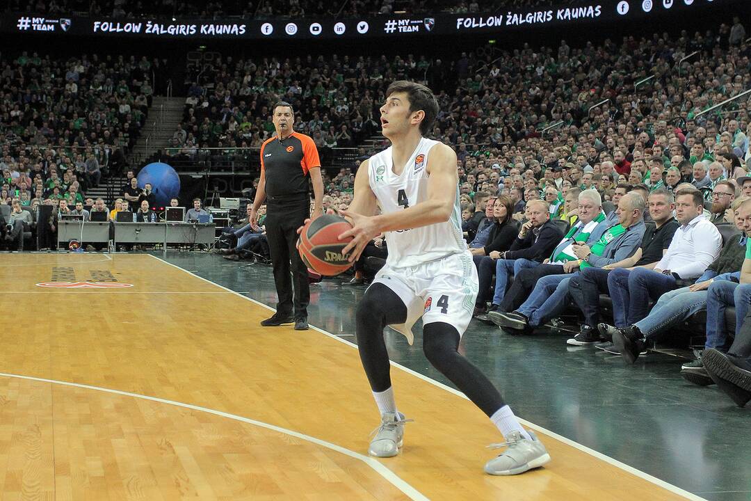 Eurolyga: „Žalgiris“ – „Darussafaka“ 94:67