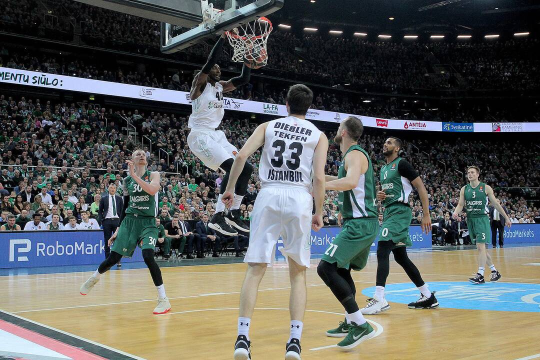 Eurolyga: „Žalgiris“ – „Darussafaka“ 94:67
