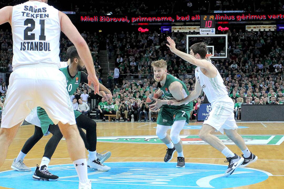 Eurolyga: „Žalgiris“ – „Darussafaka“ 94:67