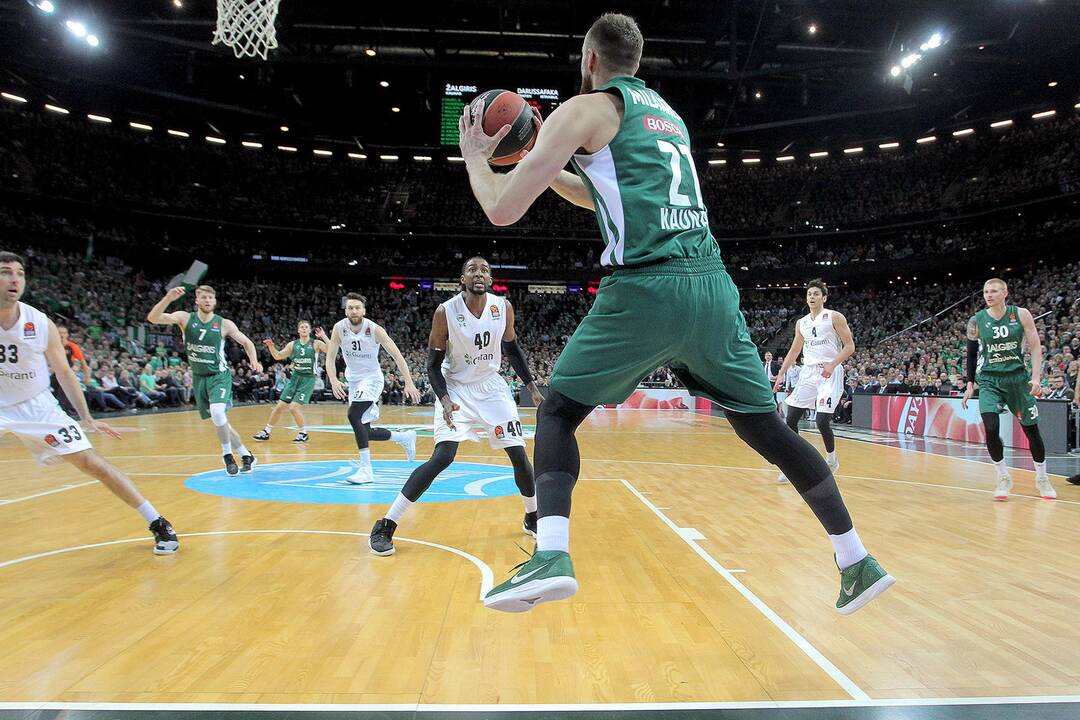 Eurolyga: „Žalgiris“ – „Darussafaka“ 94:67