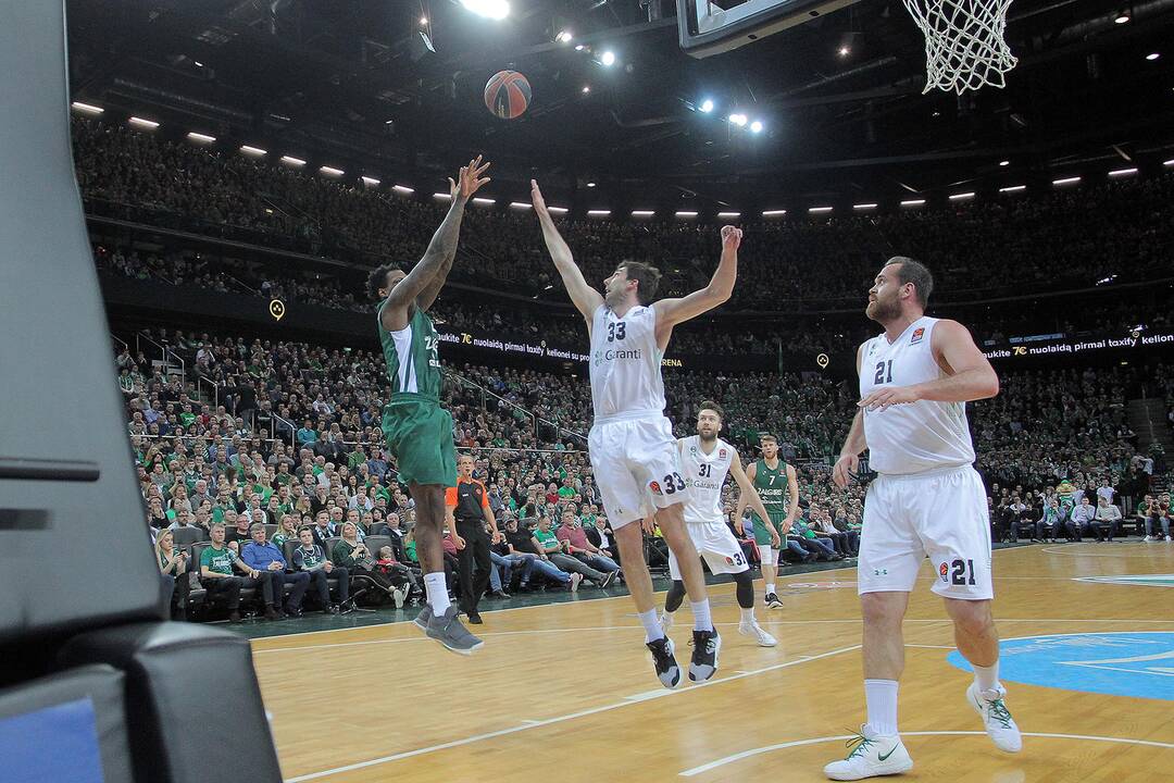 Eurolyga: „Žalgiris“ – „Darussafaka“ 94:67