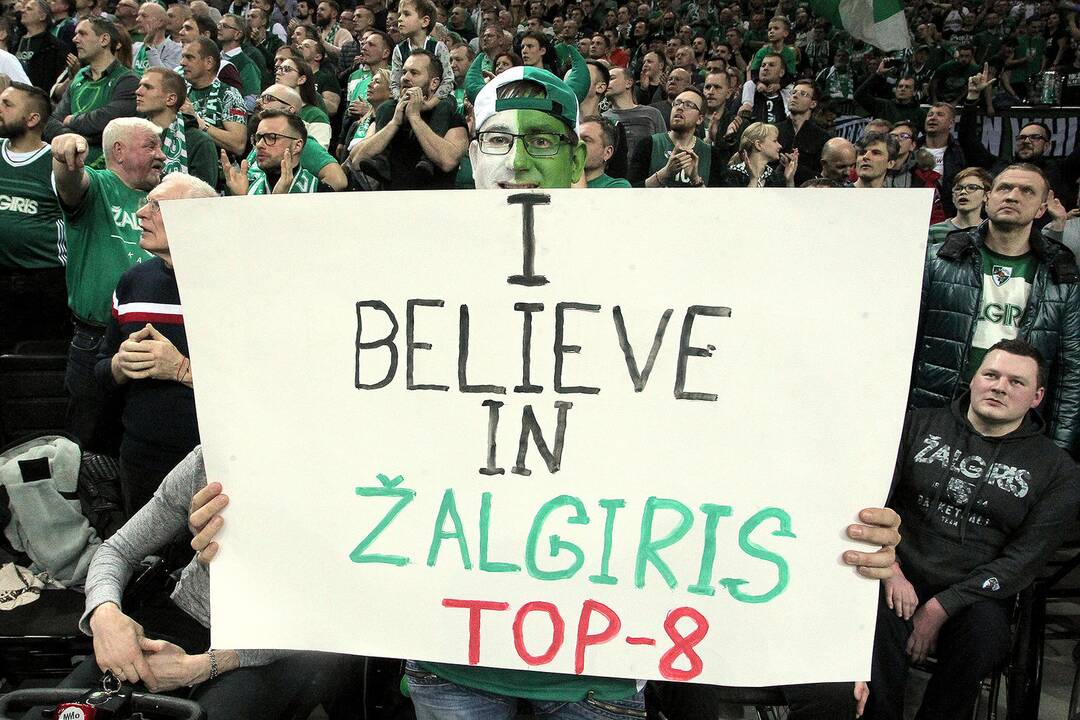 Eurolyga: „Žalgiris“ – „Darussafaka“ 94:67