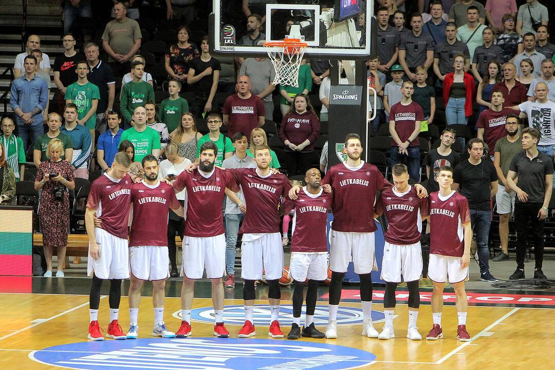 LKL pusfinalis: „Žalgiris“ – „Lietkabelis“ 78:58