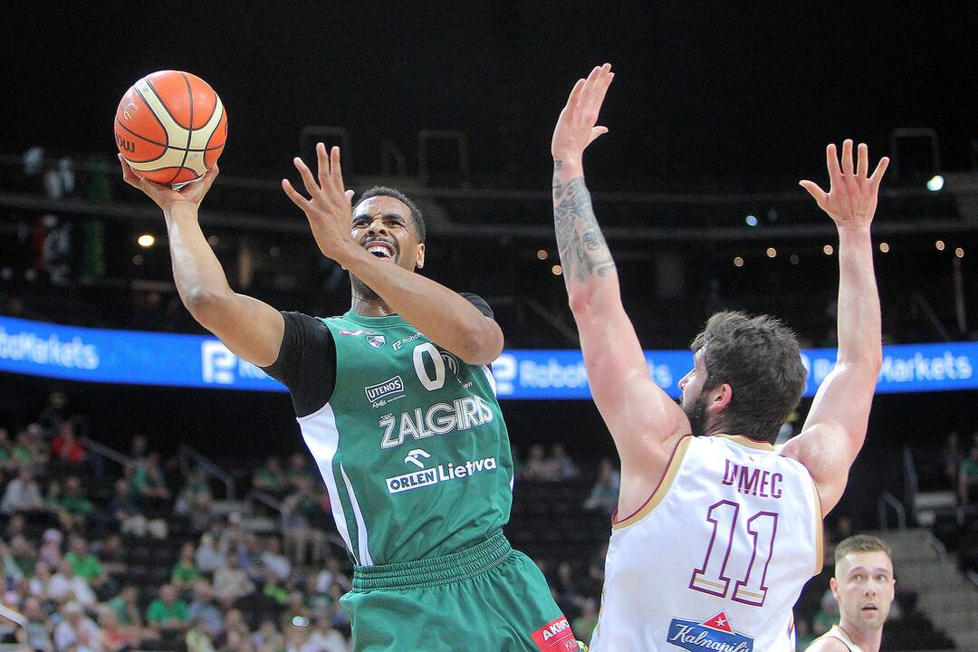 LKL pusfinalis: „Žalgiris“ – „Lietkabelis“ 78:58