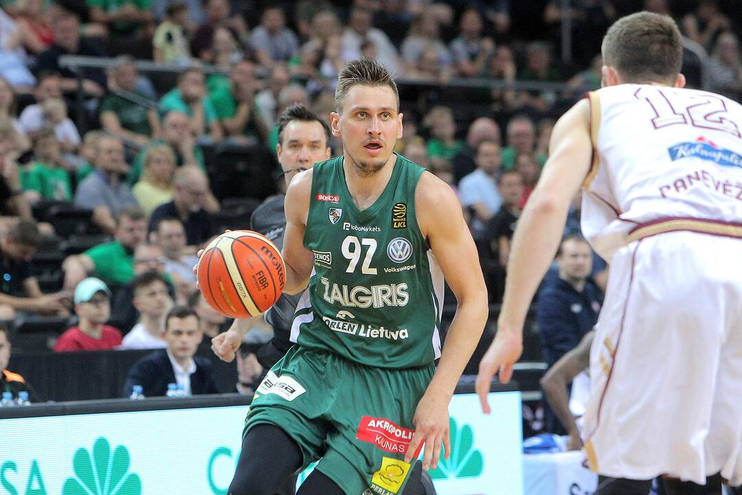 LKL pusfinalis: „Žalgiris“ – „Lietkabelis“ 78:58