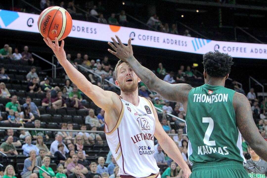 LKL pusfinalis: „Žalgiris“ – „Lietkabelis“ 78:58