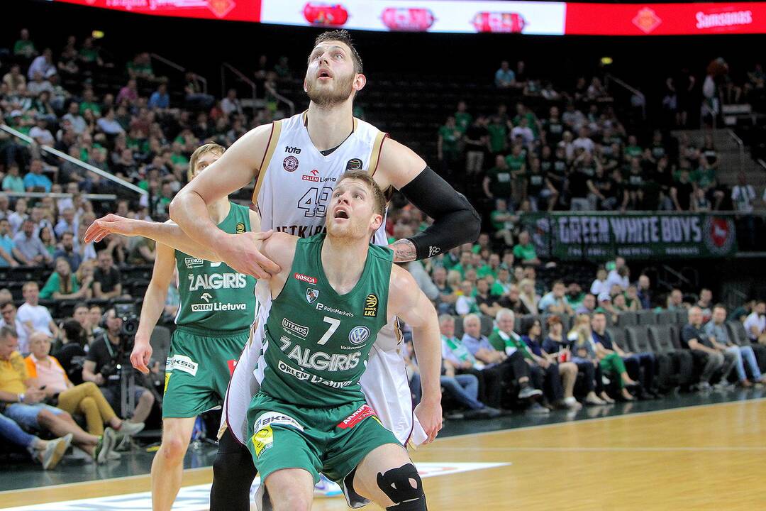 LKL pusfinalis: „Žalgiris“ – „Lietkabelis“ 78:58