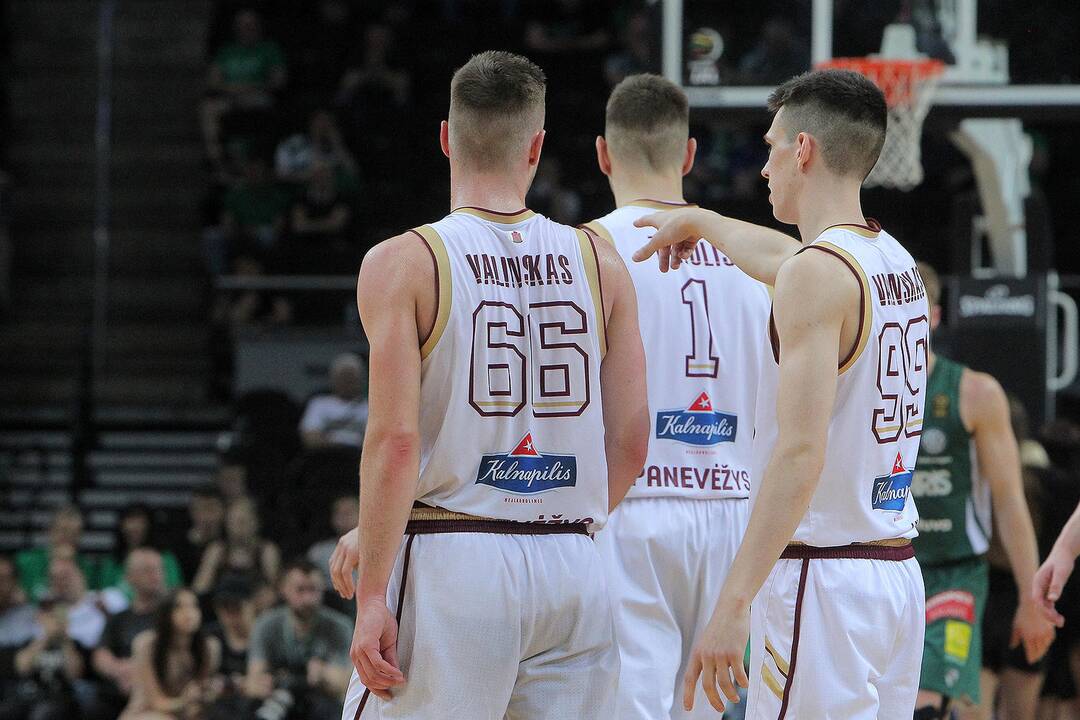 LKL pusfinalis: „Žalgiris“ – „Lietkabelis“ 78:58