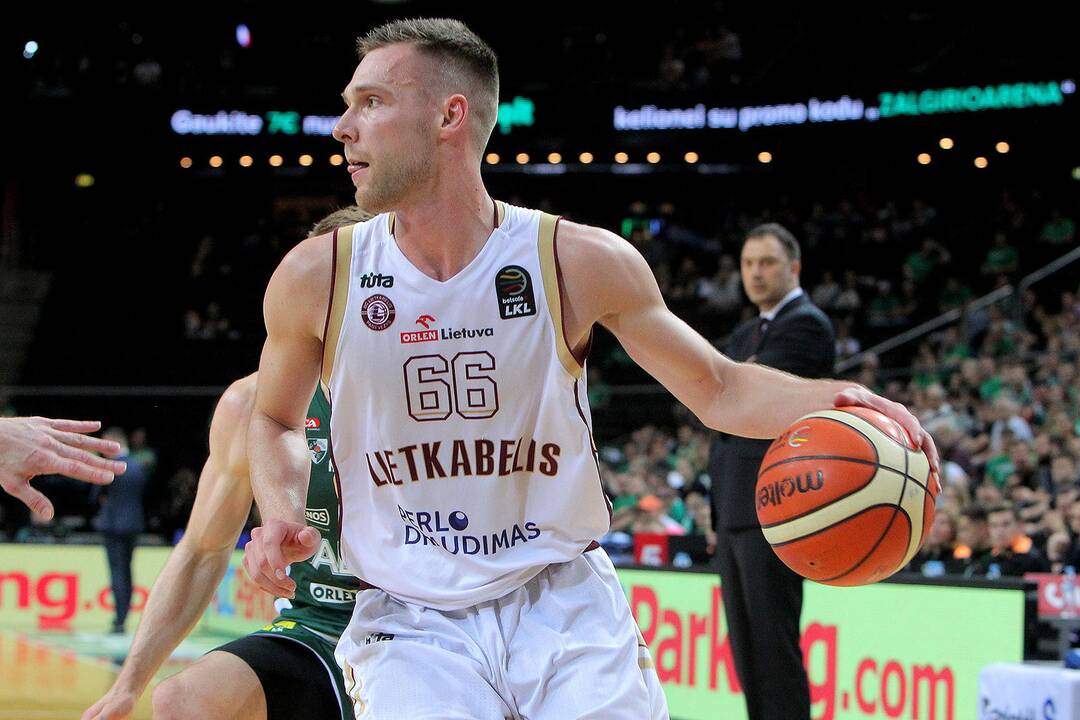LKL pusfinalis: „Žalgiris“ – „Lietkabelis“ 78:58