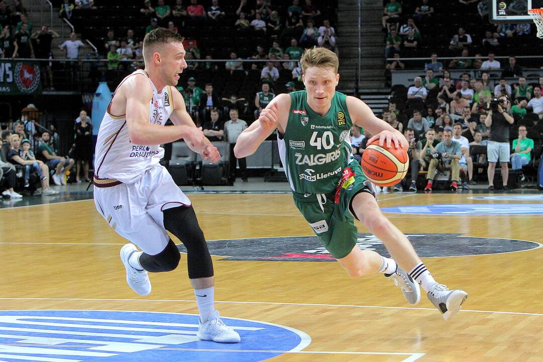 LKL pusfinalis: „Žalgiris“ – „Lietkabelis“ 78:58